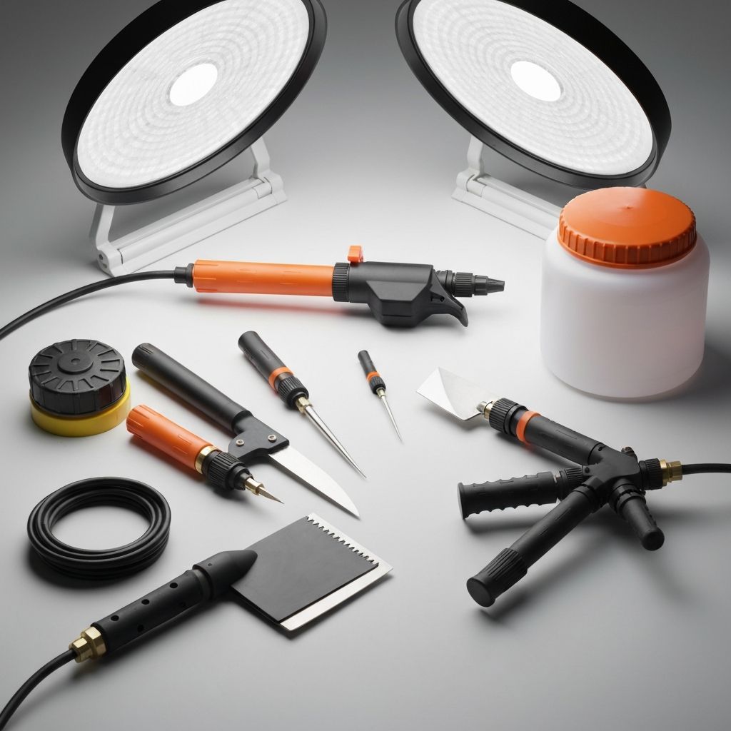 Professional pest control equipment used by Clearzone Pest Management technicians